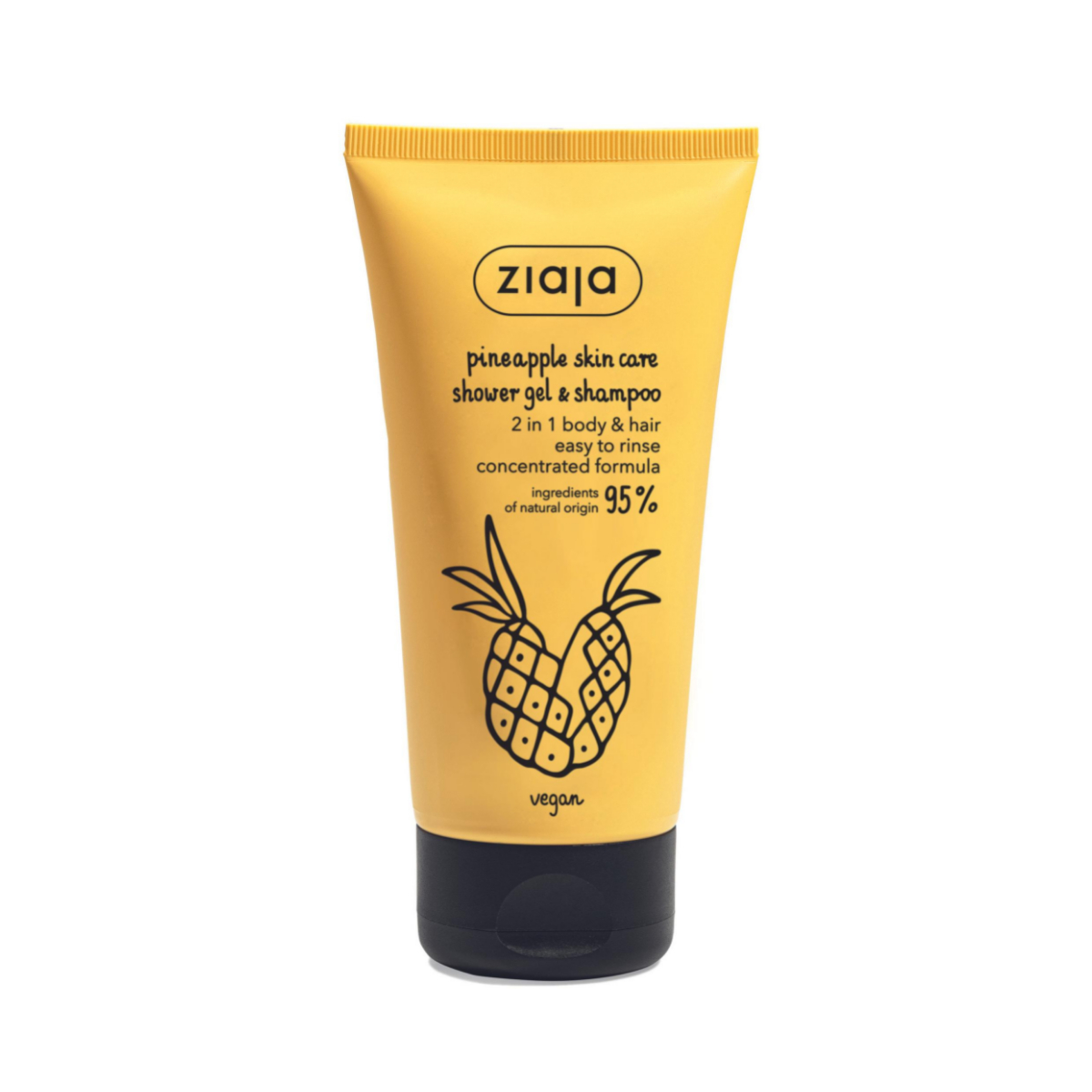 Ziaja Ananas gel za tuširanje i šampon 2u1 160 ml | Clarus Acta Shop